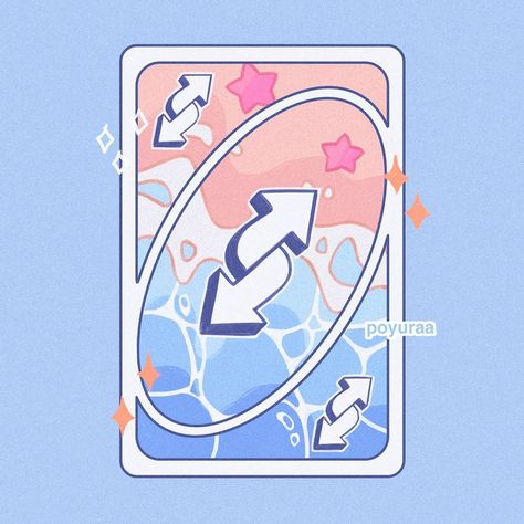 38.6k Likes, 284 Comments - ･:*｡ Karin ｡*:･ (@poyuraa) on Instagram: “I wanted to draw @uno cards for a while now, but I wasn’t sure if it would look good. It’s my…” Custom Uno Cards, Uno Reverse Card, Reverse Card, Uno Reverse, Uno Cards, Playing Cards Art, Japon Illustration, Card Drawing, Arte Sketchbook