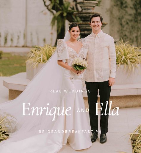 Ella Pangilinan Wedding | Philippines Wedding Blog Modern Filipina Wedding, Philippine Wedding Dress, Barong Wedding, Filipiniana Wedding Dress, Filipiniana Wedding Theme, Filipiniana Wedding, Philippine Wedding, Filipino Wedding, Wedding Philippines