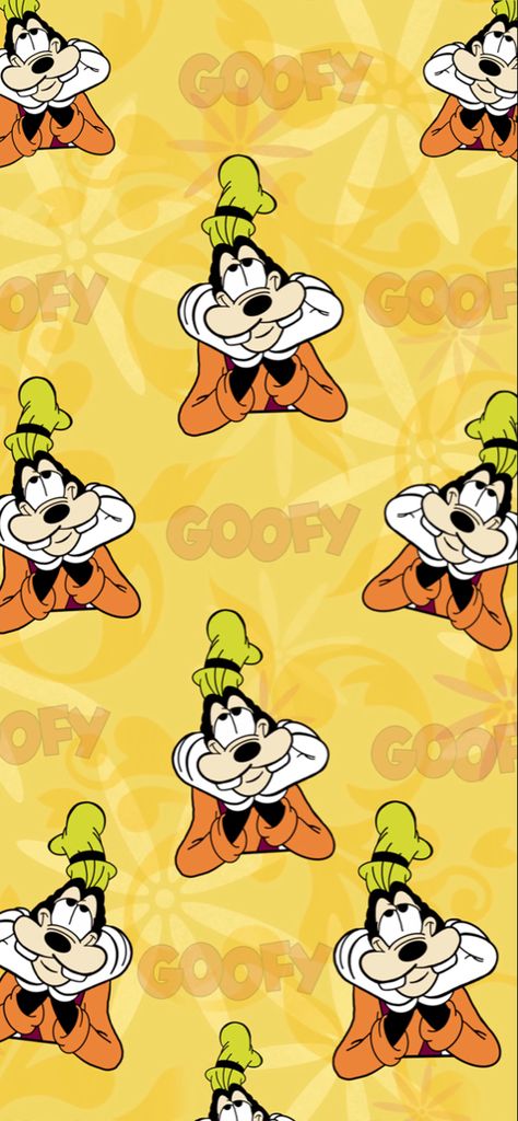 Disney Goofy Wallpaper, Goofy Wallpaper Iphone, Retro Cartoons Aesthetic, Goofy Background, Goofy Wallpaper, Disney Characters Goofy, Cartoon Nostalgia, Disney Movies List, Disney Wall Art