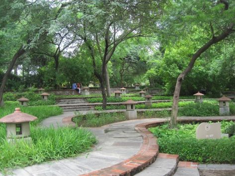 5 Free Meditation Gardens That Will Bring Out Your Inner Yogi #California #Design #gardens #India #Japan #Japanesegardens #Landscape #Landscapearchitecture #landscapedesign #meditation #PortlandJapaneseGarden #PradeepSachdeva #Texas #USA #Yoga Vipassana Meditation Centre, Temple Landscape, Landscape Plaza, Cuenca Spain, Yoga Garden, Outdoor Meditation, Healthy Community, Portland Japanese Garden, Vipassana Meditation