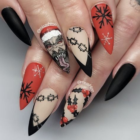 Nightmare Before Christmas Nails, Halloween Nail Ideas, Horror Nails, Witch Nails, Halloween Nails Easy, Halloween Acrylic Nails, 2023 Halloween, Goth Nails, Grunge Nails