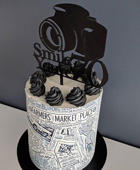 Photography Cake Theme, Camera Theme Cake, Camera Cake Topper, Edible Photo Cake, Tornado Cake, Camera Cake, Camera Cakes, Diva Cakes, Alphabet Cake