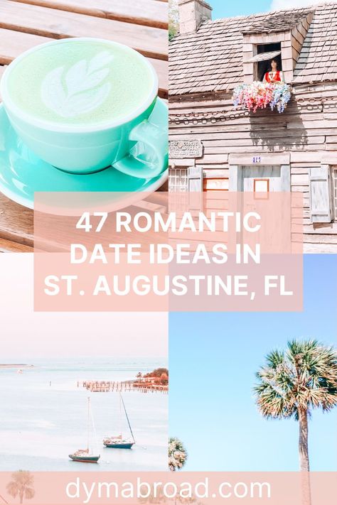 St Augustine Florida Outfit, St Augustine Florida Things To Do, Great Date Ideas, Couples Things To Do, Anniversary Cruise, Couples Weekend, Couple Activities, Romantic Weekend Getaways, St Augustine Fl