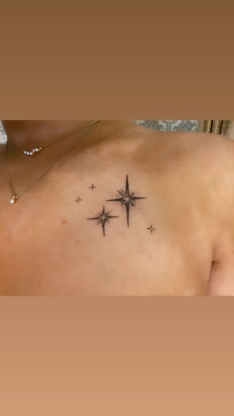 Tinkerbell Stars Tattoo, Never Land Stars Tattoo, 2nd Star To The Right Tattoo Peter Pan, Neverland Tattoo Star, Peter Pan Tattoo Star, Tinkerbell Inspired Tattoo, Peter Pan Second Star To The Right Tattoo, Peter Pan Inspired Tattoos, Princess And The Frog Star Tattoo