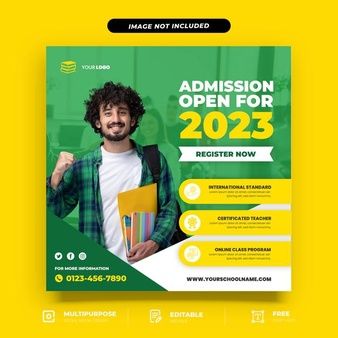 School Admission Poster Design, Educational Banner, Burger Ads, Education Banner, Education Poster Design, Poster Design Layout, Flyers Design, Media Poster, Social Media Advertising Design