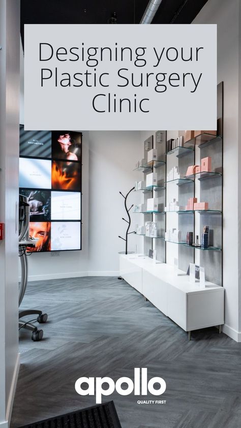 Plastic Surgery Office Design, Plastic Surgery Clinic Design, Plastic Surgery Clinic Interior Design, Aesthetic Clinic Design, Aesthetic Clinic Interior, Skincare Display, Plastic Surgery Aesthetic, Plastic Surgeon Office, Plastic Surgery Recovery