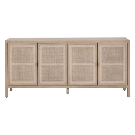 Carina Media Sideboard Media Sideboard, Grey Oak, Soft Close Doors, Oak Veneer, Sideboard Buffet, Cabinet Furniture, Oak Wood, Storage Cabinets, One Kings Lane