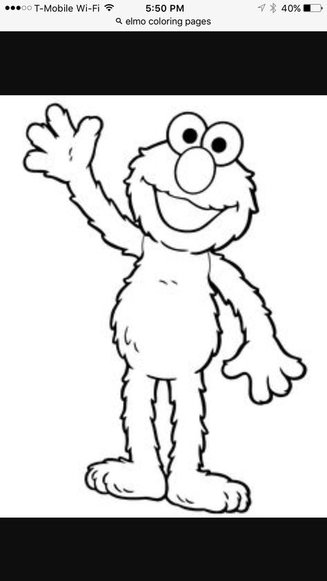 Elmo Coloring Pages, Sesame Street Coloring Pages, Cookie Monster Wallpaper, Baby Elmo, Elmo And Friends, Elmo Birthday Party, Monster Coloring Pages, Birthday Coloring Pages, Elmo Birthday