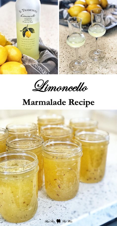 Citrus Canning Recipes, Jam Recipes With Alcohol, Herb Jam Recipes, Interesting Jam Recipes, Canning Fresh Lemon Juice, Ball Fermentation Kit Recipes, Lemon Jam Marmalade, Citrus Marmalade Recipe, Jams And Jelly Recipes For Canning