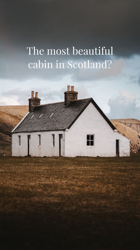 Scottish Bothy Interior, Homes In Scotland, Scottish Cottage Exterior, Scotland Cottage Aesthetic, Scottish Highlands Cottage, Scottish Bothies, Scottish Bothy, Scottish Cottage Interior, Seaside Cottage Interior