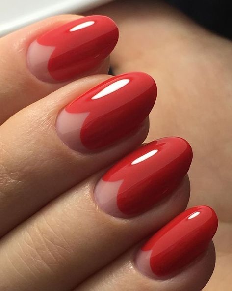 Moon Manicure, Nails 2018, Red Manicure, Vintage Nails, Red Nail Designs, Super Nails, Her Nails, Red Nail, Nails Polish