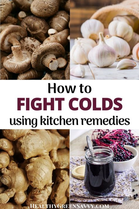 Did you know you have several effective home remedies for colds in your kitchen? If you feel a cold coming on, grab one of these easy natural remedies and fight back! #homeremedies #naturalremedies #immuneboosters Home Remedies For Colds, Cough Syrup Recipe, Surviving Winter, Dry Cough Remedies, Healing Remedies, Seasonal Living, Losing 40 Pounds, Simple Nutrition, Home Remedy For Cough