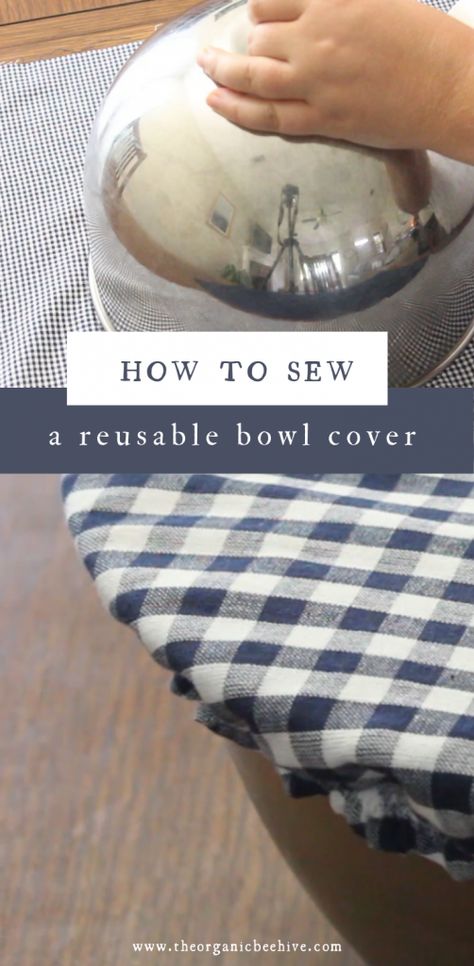 Diy Bowl Covers, Fabric Bowl, First Sewing Projects, Bowl Covers, Diy Bowl, Cotton Bowl, Machines Fabric, Bowl Cover, Fabric Bowls