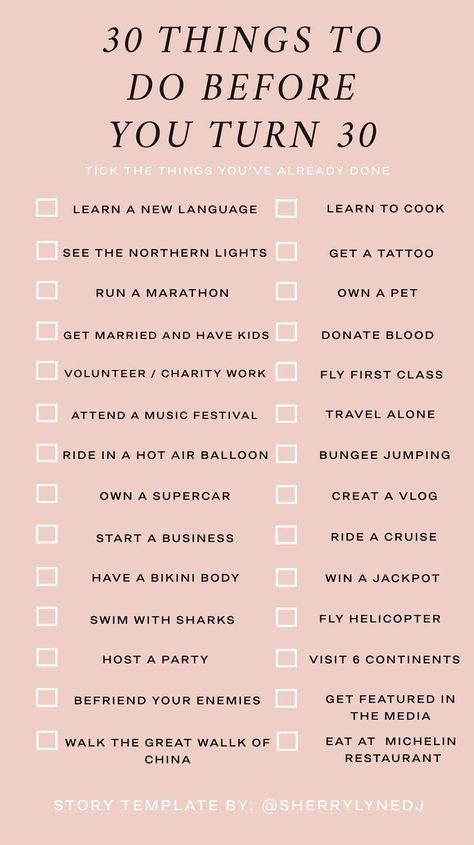 30 Before 30, Bungee Jump, Freetime Activities, Bucket List Quotes, Life Goals List, Instagram Stories Template, Goal List, Helicopter Ride, Bucket Lists