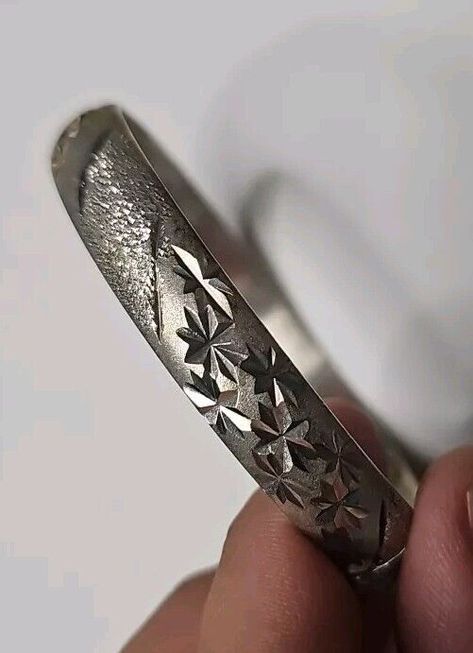 Check out Checkered Diamond Cut 925 Sterling Silver Bangle Cuff Bracelet, the latest item I added on eBay! #eBay #eBaySeller Sterling Silver Bangle, Fine Jewelry Bracelets, Sterling Silver Bangles, Silver Bangle, Silver Bangles, Bracelets And Charms, Diamond Cut, Cuff Bracelet, Check It Out