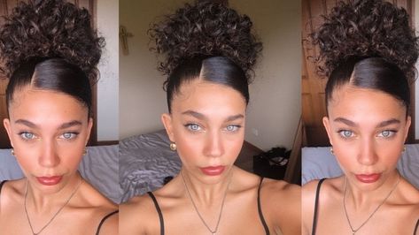 EASY FORMAL HAIRSTYLE FOR NATURALLY CURLY HAIR | Jayme Jo - YouTube (bun updo) #haircolor #hairstylist #hairstyles Jayme Jo, Naturally Curly Hair Updo, Easy Formal Hairstyles, Formal Hairstyle, Kids Curly Hairstyles, Naturally Curly Hair, Bun Updo, Cute Curly Hairstyles, Curly Hair Updo