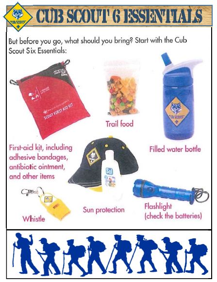 Cub Scout Six Essentials Cub Scout Law, Cub Scout Skits, Den Doodle, Cub Scout Popcorn, Meals Planning, Cub Scouts Wolf, Cub Scouts Bear, Tiger Scouts, Cub Scouts Tiger