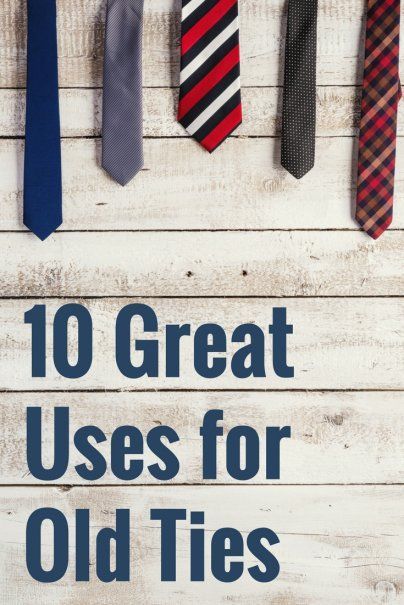 10 Great Uses for Old Ties | Best Frugal Living Tips | How To Reuse Your Tie | How To Repurpose Your Clothes What To Do With Old Ties, Old Ties Projects Ideas, Mens Ties Repurposed, Upcycle Ties, Diy Necktie, Ties Crafts, Necktie Projects, Diy Necktie Projects, Tie Quilts