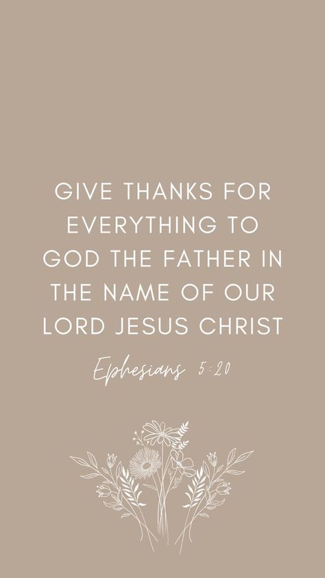 Ephesians 5:20 Verse Wallpaper Aesthetic, Bible Verse Wallpaper Aesthetic, Verse Wallpaper, Bible Verses About Faith, Christian Verses, Inspirational Verses, Rare Words, Christian Bible Quotes, Faith Bible