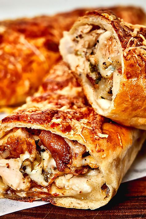 Copycat Costco Chicken Bake Nordstrom Copycat Recipes, Chicken Bake Costco Copycat, Costco Connection Recipes, Copycat Costco Chicken Bake, Chicken Bread Roll, Chicken Bake Recipes Costco, Costco Chicken Bake Recipes, Costco Chicken Recipes, Chicken Bake Costco