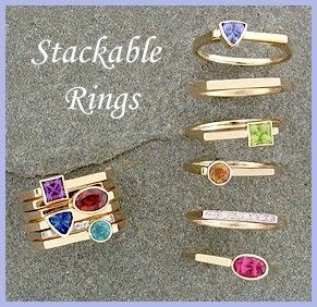 Stackable Birthstone Rings, Birthstone Stacking Rings, Mothers Ring, Mother Rings, Ring Collection, Morganite Engagement Ring, Yellow Gold Engagement Rings, Stacking Ring, Gold Jewelry Fashion