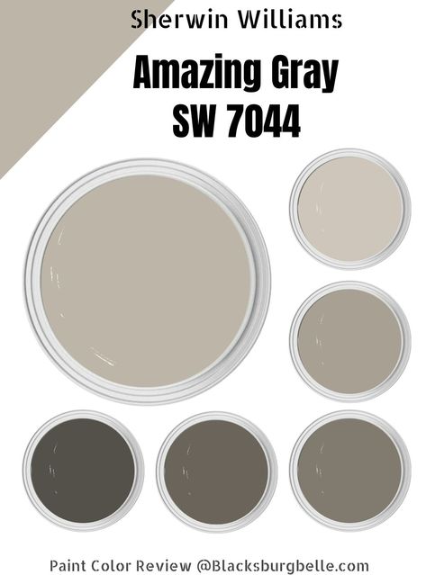 Sherwin Williams Amazing Gray (Palette, Coordinating & Inspirations) Amazing Gray Sherwin Williams Coordinating Colors, Sw Amazing Gray Coordinating Colors, Sw Amazing Gray, Amazing Gray Coordinating Colors, Amazing Grey Sherwin Williams, Amazing Gray, Amazing Gray Sherwin Williams, Functional Gray Sherwin Williams, Amazing Gray Paint