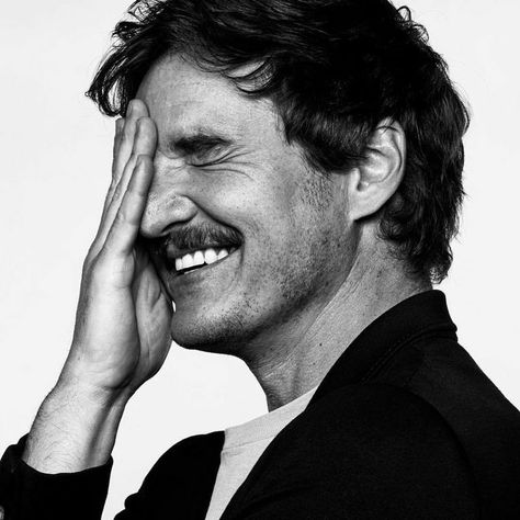 Pedro Pascal, A Man, Black And White, White, Black