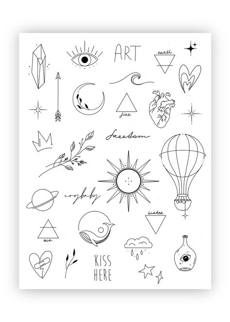 Hand Tattoos Cute, Flash Art Tattoos, Hand Poke Tattoo, Flesh Tattoo, Tattoo Wallpaper, Tattoos Cute, Petit Tattoo, Tattoo Henna, Simple Tattoo Designs