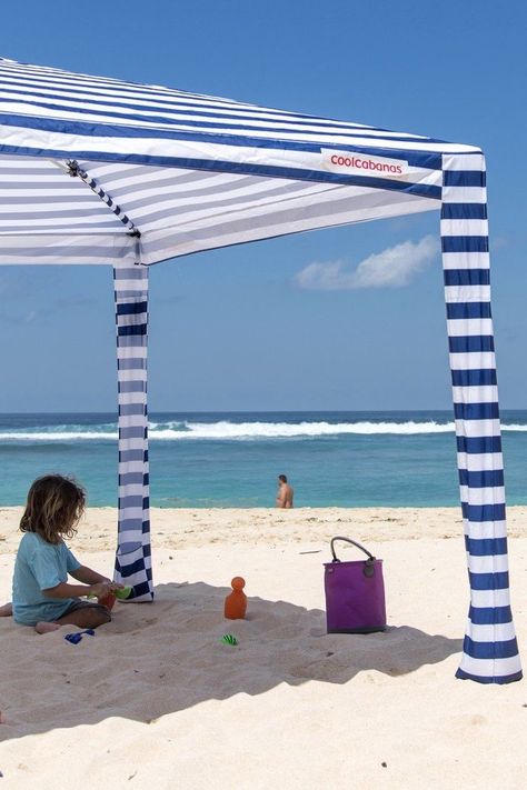 20 Family Beach Tents and Umbrellas That Will Keep You Cool in the Hot Summer Sun Saturday Christmas, Beach Shade Tent, Best Family Beaches, Shade Tent, Beach Shade, Beach Cabana, Shelter Tent, Beach Tent, Manhattan Beach