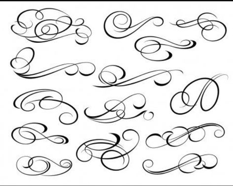 Forever Symbol, Swirl Tattoo, Tattoo Fonts Alphabet, Calligraphy Fonts Alphabet, Tattoo Fonts Cursive, Graffiti Art Letters, Tattoo Lettering Design, Flower Tattoo Meanings, Lettering Styles Alphabet