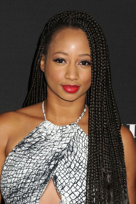 Monique 2017 | Monique Coleman on Red Carpet – ‘Fifty Shades of Black ... Monique Coleman, Celebrity Photography, Braids For Black Hair, Fifty Shades, Best Actress, Shades Of Black, Style Outfits, Braid Styles, Favorite Celebrities