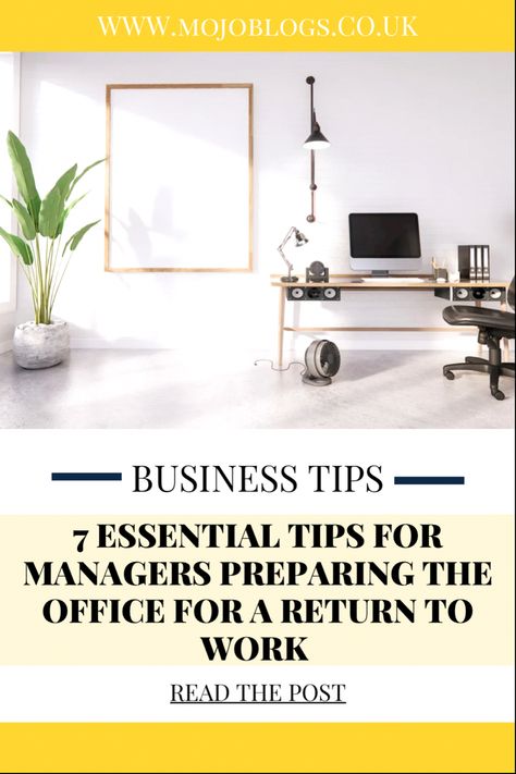 If your business has decided that a return to the office is essential, there is a lot to prepare to make sure employees are ready to return. Staff need to feel safe and comfortable returning, and you need to be prepared for a transition period as people get used to being in the office again and having to work with the rhythms and challenges of office life. If you’re a manager, try these tips to make the return as smooth as possible. Return To Office, Office Tips, Office Life, Office Environment, Return To Work, Feel Safe, Remote Work, Business Tips, The Office