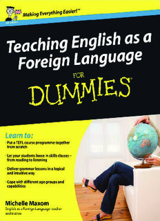 Teaching English as a Foreign Language For Dummies Dummies Book, Teaching English Abroad, Teaching College, Teach English, Together Lets, Grammar Lessons, For Dummies, Esl Teaching, Book People