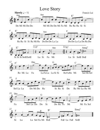 Love Story (Lvl 5) - Francis Lai Free Piano Sheet Music PDF Love Story Piano Sheet Music, Note Za Klavir, Love Story Piano, Piano Sheet Music Beginners, Accordion Sheet Music, Free Violin Sheet Music, Piano Songs Sheet Music, Reading Sheet Music, Free Piano Sheets