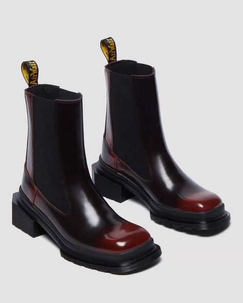 Square Toe Chelsea Boots, Boys School Shoes, Mary Jane Platform Shoes, Soft Leather Boots, Chelsea Boots Heel, Black Dr Martens, Patent Boots, Vegan Boots, Black Chelsea Boots