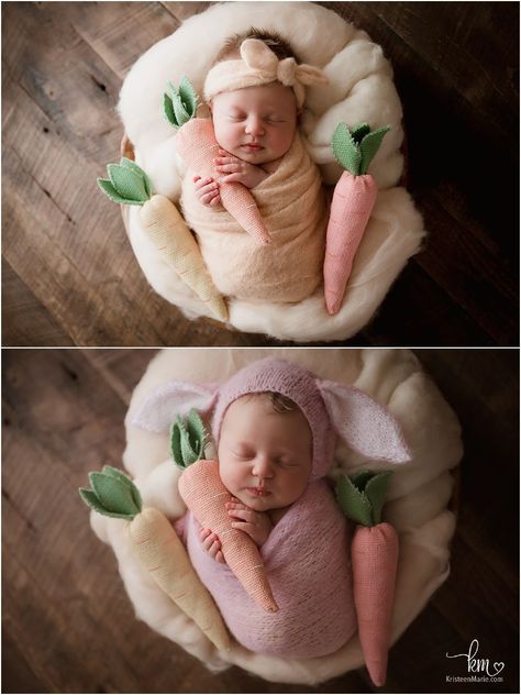 Diy Newborn Easter Pictures, April Newborn Pictures, Newborn Easter Photos, March Newborn Pictures, Infant Easter Pictures, Easter Newborn Photoshoot, Newborn Easter Photography, Spring Newborn Pictures, Newborn Easter Pictures