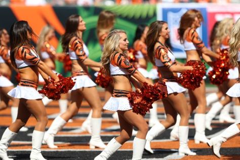 2017 NFL cheerleaders: Best of Week 1 Denver Broncos Cheerleaders, Nfl Week 1, Bengals Cheerleaders, Paul Brown Stadium, Broncos Cheerleaders, Paul Brown, Nfl Football Games, December 2nd, Dallas Cowboys Cheerleaders