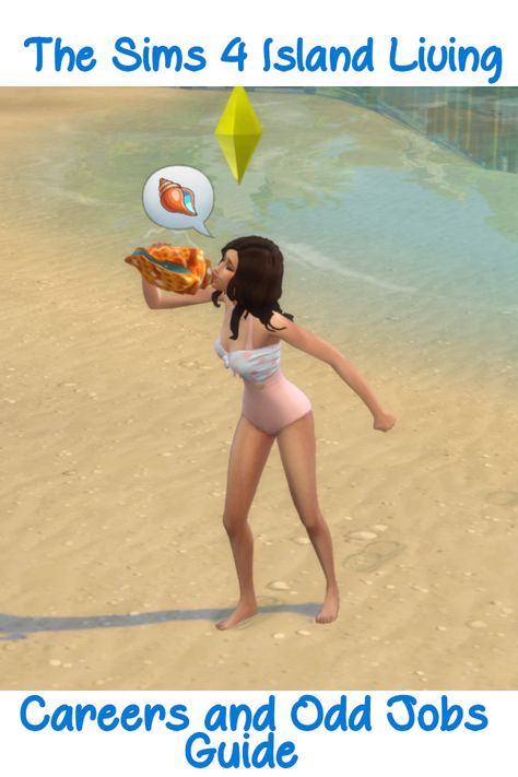 A guide to "The Sims 4: Island Living" Careers and Odd Jobs! Sims 4 Marine Biologist, Sims 4 Island Living Cc, The Sims 4 Island Living, Sims 4 Island Living, Application Writing, Sims 4 Challenges, Land Surveyors, Sims 4 Bedroom, Odd Jobs