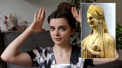 Greek Roman Hairstyles, Roman Empress Hairstyles, Greek Hairstyle Tutorial, Ancient Rome Hairstyles, Ancient Greek Hairstyles For Women, Ancient Roman Hairstyles, Ancient Greek Hairstyles, Ancient Greek Hair, Ancient Hairstyles