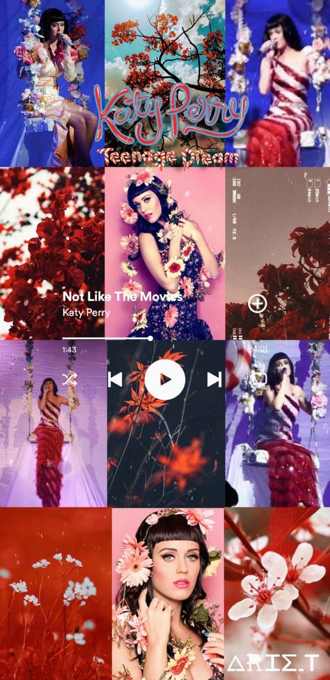 Katy Perry - Not Like The Movies California Girl Aesthetic, Katy Perry Teenage Dream, Katy Perry Wallpaper, Album Aesthetic, California Girl, Teenage Dream, Katy Perry, Disney Pixar, Pixar