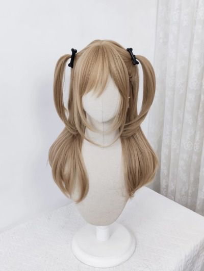 Kawaii Wigs, Bjd Wig, Kawaii Hairstyles, Hair Stylies, Hair Up Styles, Anime Hair, Hair Reference, Hair Inspo Color, Dream Hair