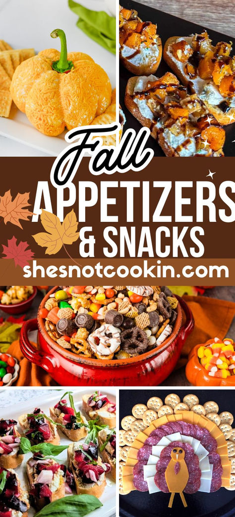 Mini Fall Appetizers, Thanksgiving Pre Dinner Snacks, Cute Thanksgiving Appetizers Fun, November Appetizers, Easy Fall Finger Foods, Healthy Thanksgiving Appetizers Easy, Fall Party Snack Ideas, Festive Thanksgiving Appetizers, Cheap Easy Appetizers For A Party