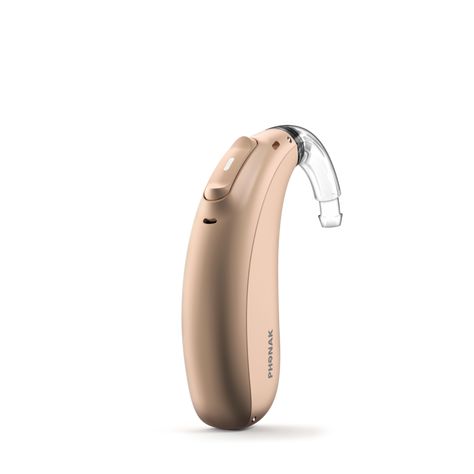 Behind-the-Ear Hearing Aid - Naída Paradise | Phonak Best Speeches, Hearing Loss, Web Design Agency, Ways To Earn Money, Hearing Aids, Sand Beige, Design Agency, Are You The One, Paradise