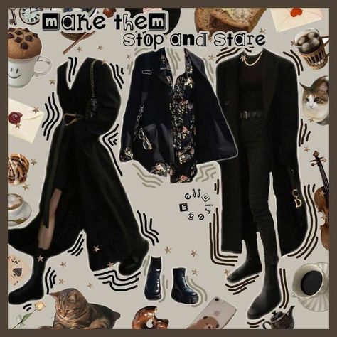 Hecate Aesthetic Outfits, Entj Aesthetic Outfit, Entj Outfit, Goth Academia Aesthetic, Dark Cottagecore Outfits, Dark Academia Wardrobe, Dark Cottagecore Fashion, Dark Feminine Style, Goth Academia