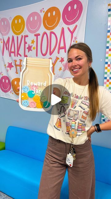 Kaitlyn McCarty on Instagram: "REWARD JARS ✨ perfect for the end of the year & we are giving one away in our stories!!! 🧡   •• ••• #teacher #teachersfollowteachers #teachermusthaves #teacherlife #teachershare #teacherblogger #teachersofinstagram #classroom #classroommanagement #classroomsetup #classroominspiration #classroominspo" Reward Jar, Monthly Classroom Rewards, Classroom Reward Jar, Classroom Store Rewards, Diy Classroom Reward Jar, Individual Classroom Rewards, Teacher Must Haves, Classroom Setup, May 1