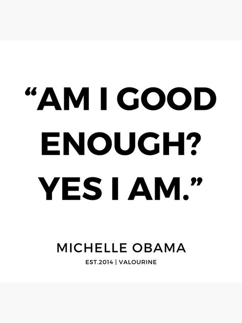 "1 | 191112 | Michelle Obama Quotes" Poster by QuotesGalore | Redbubble In My Soft Girl Era, Obama Quotes, Michelle Obama Quotes, March Quotes, Obama Quote, Strong Black Woman Quotes, Social Quotes, Quotes Poster, Inpirational Quotes