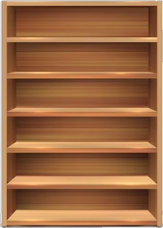 Empty Bookshelf, Bookshelf Drawing, Bookshelf Clipart, Interior Design Vector, Office Cartoon, Vintage Bookshelf, Modern Office Interiors, Teen Boy Room, Supermarket Shelves