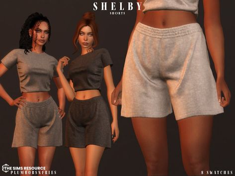 The Sims Resource - SHELBY shorts Sims 4 Tsr, Play Sims 4, The Sims 4 Pc, Sims 4 Cc Shoes, Free Sims 4, Sims 4 Expansions, Tumblr Sims 4, Sims 4 Cc Folder, Sims 4 Gameplay