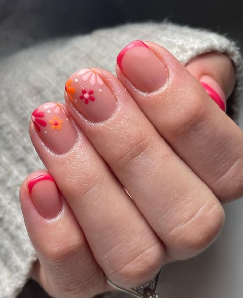 Biab Colours, Pretty Summer Nails, Summer Nail Art, Nail Art Trends, Simple Gel Nails, Summery Nails, Work Nails, Blush Nails, Cute Gel Nails