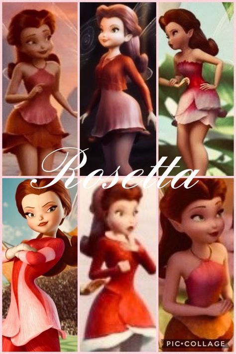 Rosetta’s outfits Tinker Bell Characters, Fairy Aesthetic Outfit, Rosetta Fairy, Tinkerbell Halloween, Tinkerbell Halloween Costume, Red Head Halloween Costumes, Tinkerbell Outfit, Fairies Tinkerbell, Origami Butterflies